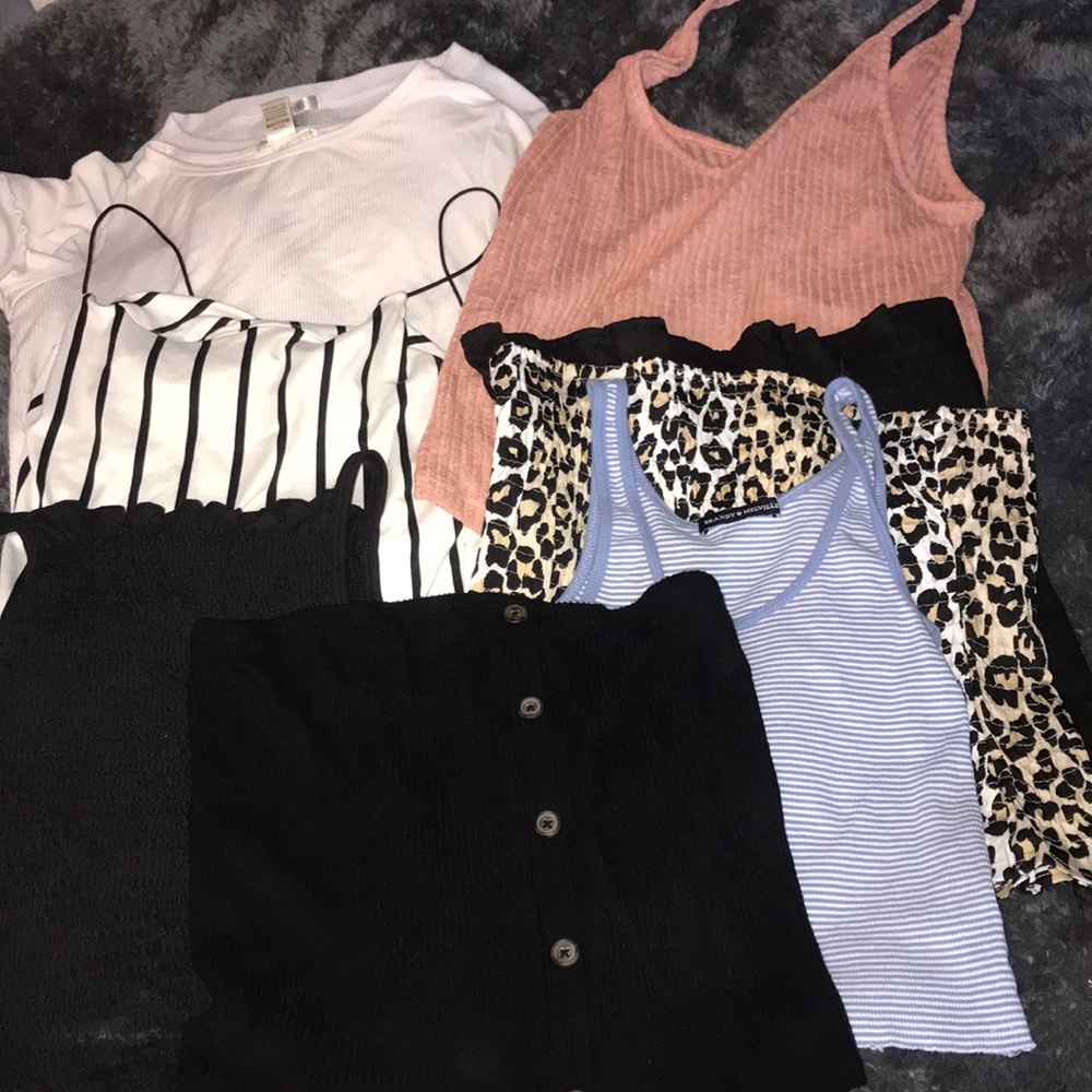 Summer tank top lot - slightly worn